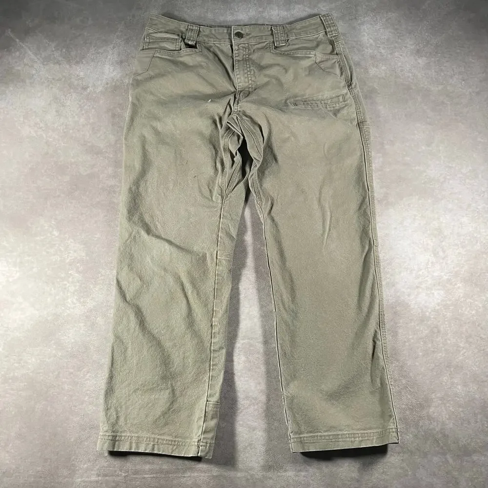 Noble Outfitters Tan Full Flex Hammer Drill Canvas Men 35x28